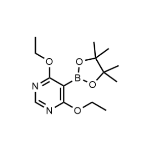 4,6-Diethoxy-5-(4,4,5,5-tetramethyl-1,3,2-dioxaborolan-2-yl)pyrimidine|CS-0979589