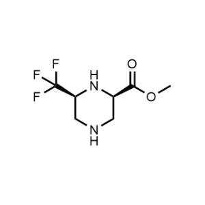 (2R,6S)-Methyl 6-(trifluoromethyl)piperazine-2-carboxylate|CS-0979725