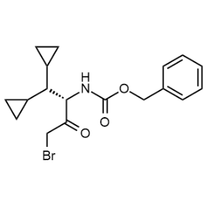 (S)-Benzyl (4-bromo-1,1-dicyclopropyl-3-oxobutan-2-yl)carbamate|CS-0996209