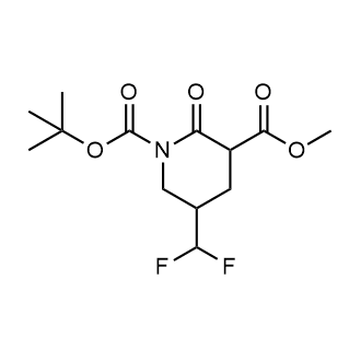 1-tert-Butyl 3-methyl 5-(difluoromethyl)-2-oxopiperidine-1,3-dicarboxylate|CS-0996226