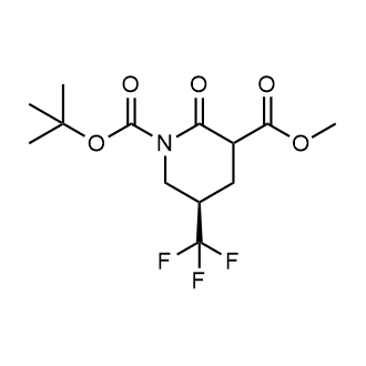 (5R)-1-tert-Butyl 3-methyl 2-oxo-5-(trifluoromethyl)piperidine-1,3-dicarboxylate|CS-0996257