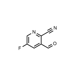 5-Fluoro-3-formylpicolinonitrile|CS-0996297