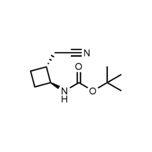 tert-Butyl ((1S,2R)-2-(cyanomethyl)cyclobutyl)carbamate|CS-0996298