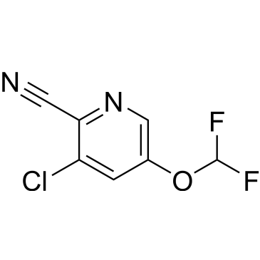 3-Chloro-5-(difluoromethoxy)picolinonitrile|CS-0996300