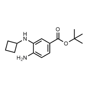 tert-Butyl 4-amino-3-(cyclobutylamino)benzoate|CS-0996345