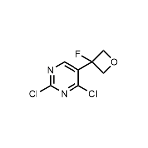2,4-Dichloro-5-(3-fluorooxetan-3-yl)pyrimidine|CS-0996501