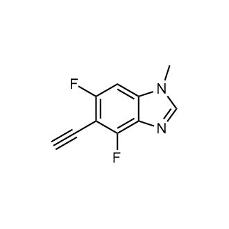 5-Ethynyl-4,6-difluoro-1-methyl-1H-benzo[d]imidazole|CS-0997097