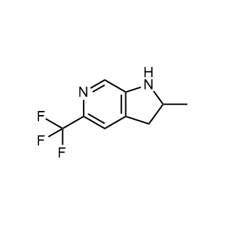 2-Methyl-5-(trifluoromethyl)-2,3-dihydro-1H-pyrrolo[2,3-c]pyridine|CS-0997205