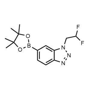 1-(2,2-Difluoroethyl)-6-(4,4,5,5-tetramethyl-1,3,2-dioxaborolan-2-yl)-1H-benzo[d][1,2,3]triazole|CS-0997240