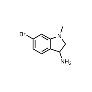 6-Bromo-2,3-dihydro-1-methyl-1H-indol-3-amine|CS-0997294