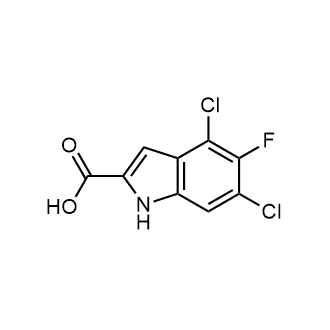 4,6-Dichloro-5-fluoro-1H-indole-2-carboxylic acid|CS-0997396