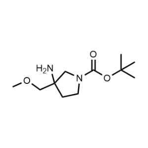 tert-Butyl 3-amino-3-(methoxymethyl)pyrrolidine-1-carboxylate|CS-0997468