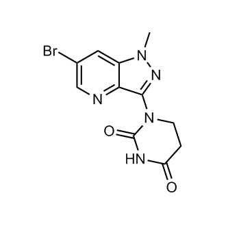 1-(6-Bromo-1-methyl-1H-pyrazolo[4,3-b]pyridin-3-yl)dihydropyrimidine-2,4(1H,3H)-dione|CS-0997480