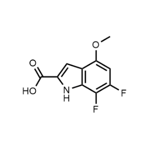 6,7-Difluoro-4-methoxy-1H-indole-2-carboxylic acid|CS-0997522