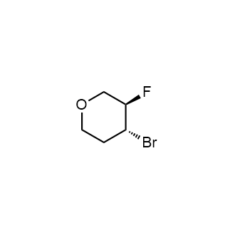 rel-(3R,4R)-4-Bromo-3-fluorotetrahydro-2H-pyran|CS-0997599