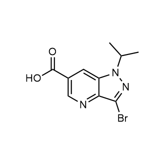3-Bromo-1-(1-methylethyl)-1H-pyrazolo[4,3-b]pyridine-6-carboxylic acid|CS-0997684
