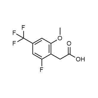 2-Fluoro-6-methoxy-4-(trifluoromethyl)benzeneacetic acid|CS-0997702