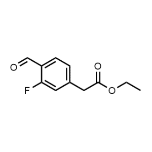Ethyl 2-(3-fluoro-4-formylphenyl)acetate|CS-0998003