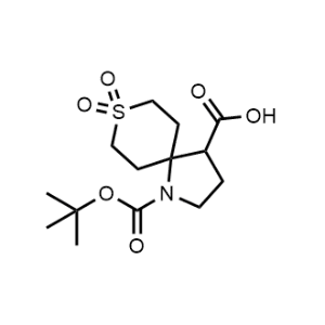 1-(tert-Butoxycarbonyl)-8-thia-1-azaspiro[4.5]decane-4-carboxylic acid 8,8-dioxide|CS-0998063