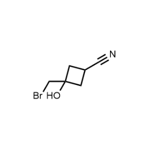 3-(Bromomethyl)-3-hydroxycyclobutane-1-carbonitrile|CS-0998120