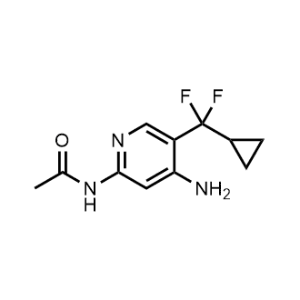 N-(4-Amino-5-(cyclopropyldifluoromethyl)pyridin-2-yl)acetamide|CS-0998303