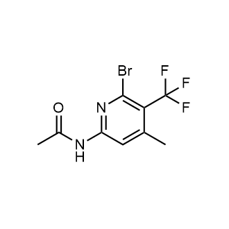 N-(6-Bromo-4-methyl-5-(trifluoromethyl)pyridin-2-yl)acetamide|CS-0998383