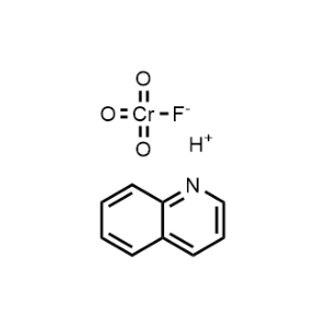 Chromate(1-), fluorotrioxo-, (T-4)-, hydrogen, compd. with quinoline 1:1:1|CS-0998434