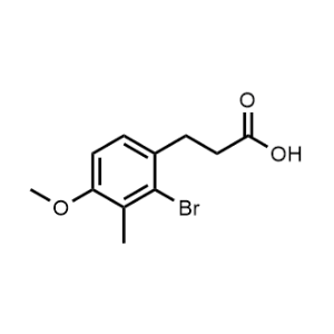3-(2-Bromo-4-methoxy-3-methylphenyl)propanoic acid|CS-0998515