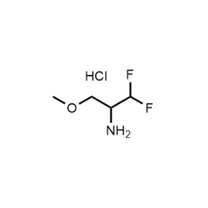 1,1-Difluoro-3-methoxypropan-2-amine hydrochloride|CS-0998552