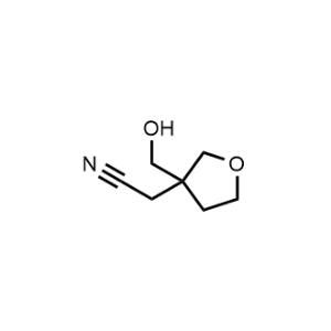 2-(3-(Hydroxymethyl)tetrahydrofuran-3-yl)acetonitrile|CS-0998714