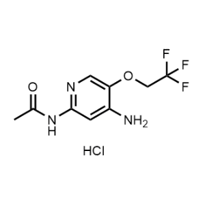 N-(4-Amino-5-(2,2,2-trifluoroethoxy)pyridin-2-yl)acetamide hydrochloride|CS-0998942