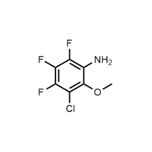 3-Chloro-4,5,6-trifluoro-2-methoxyaniline|CS-0998963
