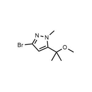 3-Bromo-5-(2-methoxypropan-2-yl)-1-methyl-1H-pyrazole|CS-0999027