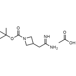 tert-Butyl 3-(2-amino-2-iminoethyl)azetidine-1-carboxylate acetate|CS-0999042