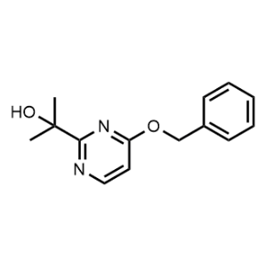 2-(4-(Benzyloxy)pyrimidin-2-yl)propan-2-ol|CS-0999050