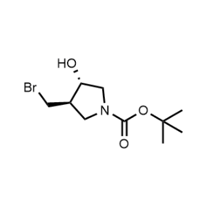 (3R,4S)-tert-Butyl 3-(bromomethyl)-4-hydroxypyrrolidine-1-carboxylate|CS-0999249