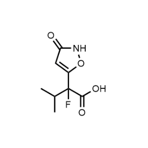 2-Fluoro-3-methyl-2-(3-oxo-2,3-dihydroisoxazol-5-yl)butanoic acid|CS-0999306