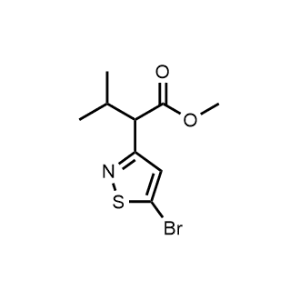 Methyl 2-(5-bromoisothiazol-3-yl)-3-methylbutanoate|CS-0999325
