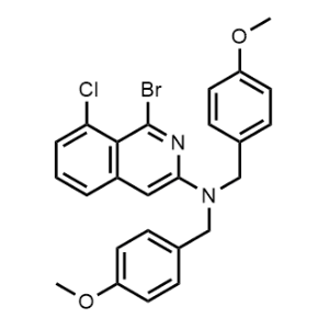 1-Bromo-8-chloro-N,N-bis(4-methoxybenzyl)isoquinolin-3-amine|CS-0999389
