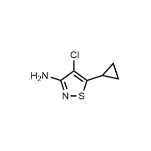 4-Chloro-5-cyclopropylisothiazol-3-amine|CS-0999569
