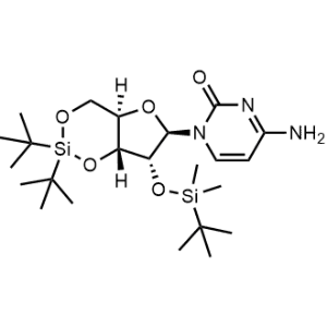 3',5'-O-[Bis(1,1-dimethylethyl)silylene]-2'-O-[(1,1-dimethylethyl)dimethylsilyl]cytidine|CS-0999746