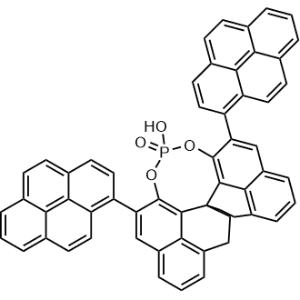 Diphenaleno[1,9-de:1',9'-fg][1,3,2]dioxaphosphocin, 11,12,13,14-tetrahydro-4-hydroxy-2,6-di-1-pyrenyl-, 4-oxide, (12aR)-|CS-0999763