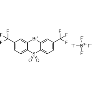 10H-Dibenzo[b,e][1,4]thiabismin-10-ium, 2,8-bis(trifluoromethyl)-, 5,5-dioxide, tetrafluoroborate(1-) 1:1|CS-0999792