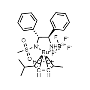 [N-[(1R,2R)-2-(Amino-κN)-1,2-diphenylethyl]methanesulfonamidato-κN][(1,2,3,4,5,6-η)-1-methyl-4-(1-methylethyl)benzene][tetrafluoroborato(1-)-κF]ruthenium|CS-0999871
