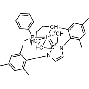 [(1,2,5,6-η)-1,5-Cyclooctadiene][1,3-dihydro-1,3-bis(2,4,6-trimethylphenyl)-2H-imidazol-2-ylidene](dimethylphenylphosphine)iridium(1+)|CS-0999879