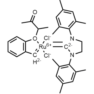 (SP-5-41)-[1,3-Bis(2,4,6-trimethylphenyl)-2-imidazolidinylidene]dichloro[[2-(1-methyl-2-oxopropoxy-κO)phenyl]methylene-κC]ruthenium|CS-0999880