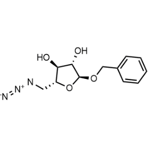 Phenylmethyl 5-azido-5-deoxy-α-D-arabinofuranoside|CS-1000084
