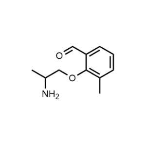 2-(2-Aminopropoxy)-3-methylbenzaldehyde|CS-1000444