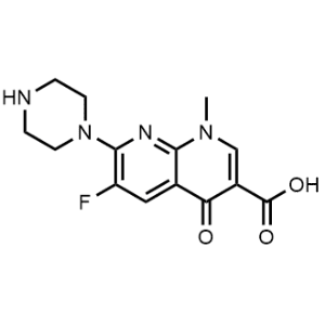 6-Fluoro-1,4-dihydro-1-methyl-4-oxo-7-(1-piperazinyl)-1,8-naphthyridine-3-carboxylic acid|CS-1000527