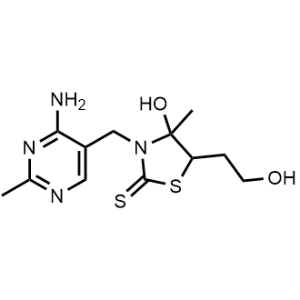 3-[(4-Amino-2-methyl-5-pyrimidinyl)methyl]-4-hydroxy-5-(2-hydroxyethyl)-4-methyl-2-thiazolidinethione|CS-1000528